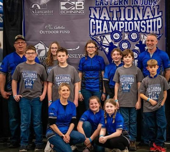 Archery team achieves in first competition