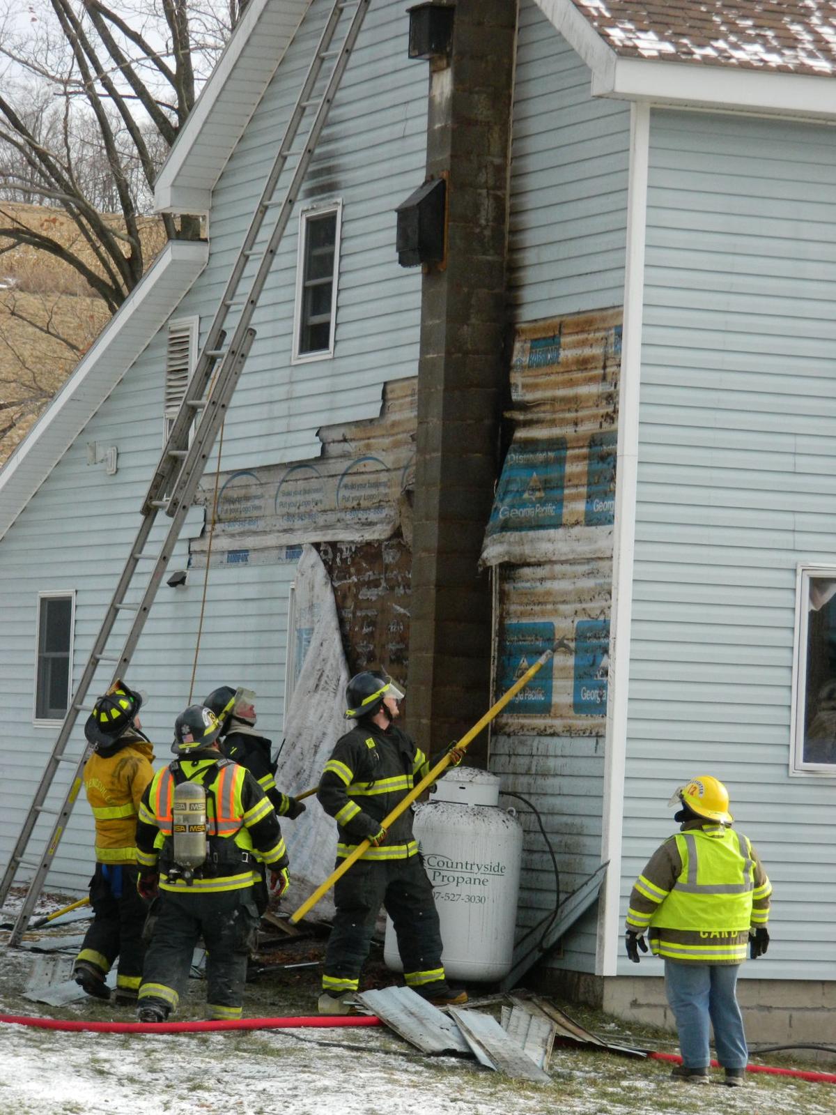 Millerton fights fires in coop and chimney News