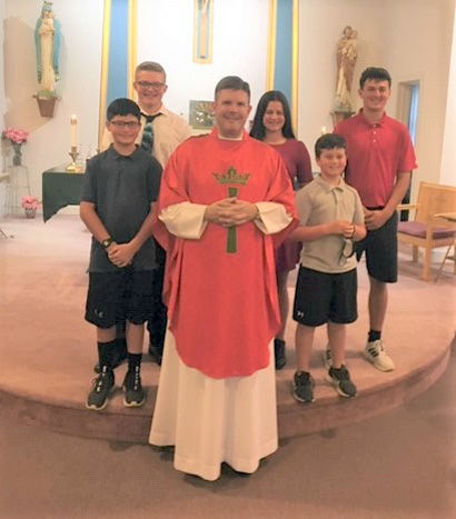 St. Thomas celebrates confirmation, first communion