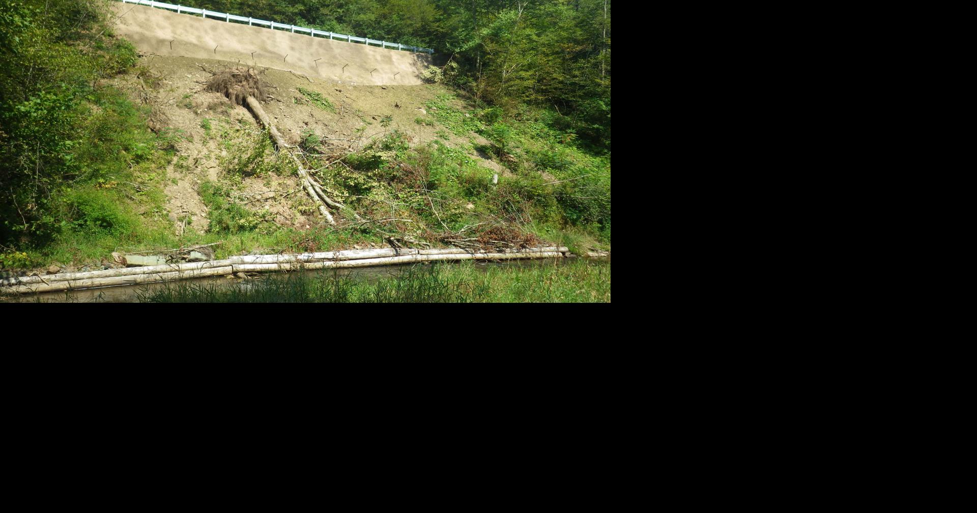 Potter County Conservation District completes slope stabilization