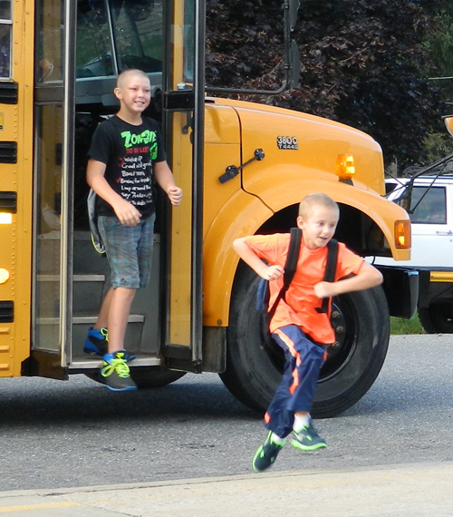 First day excitement The Wellsboro Mansfield Gazette