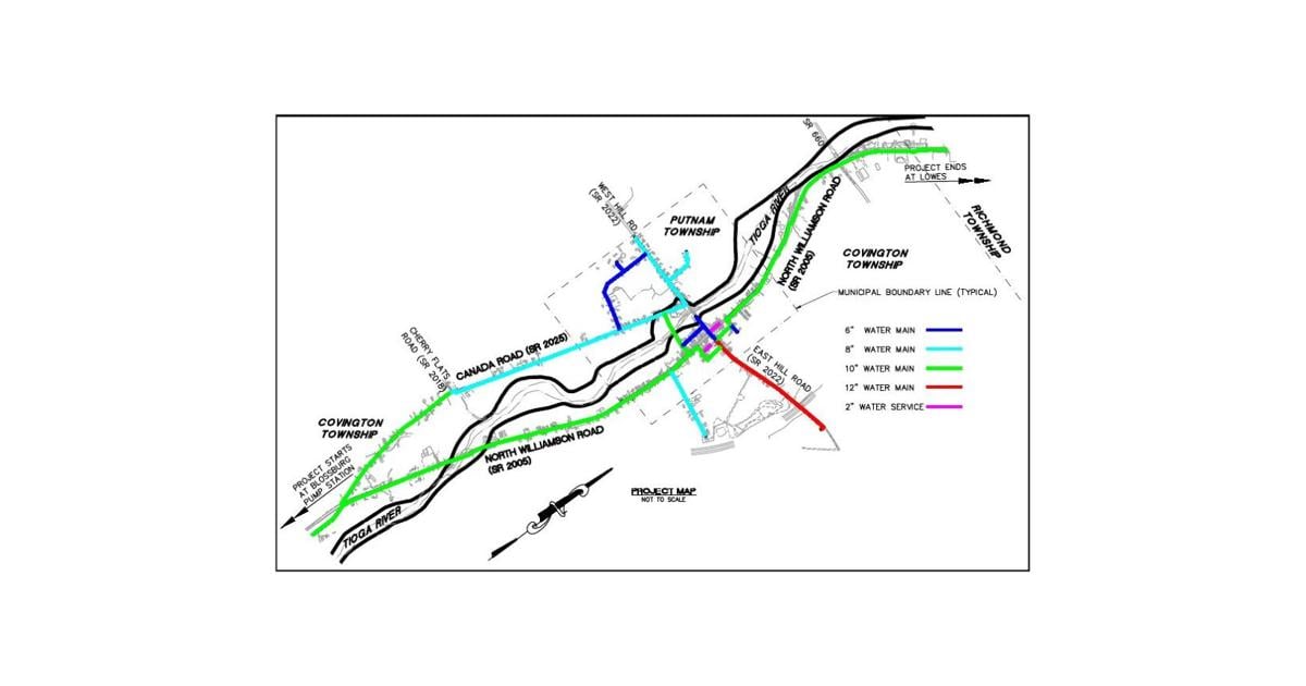 Work to begin Oct. 1 on water project for upper Tioga River