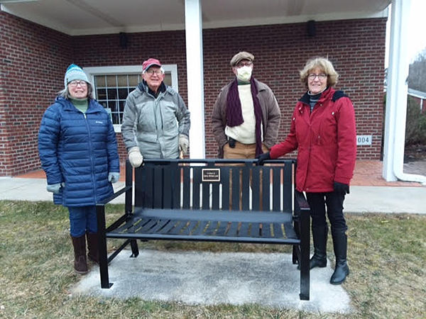 Galeton Library benches