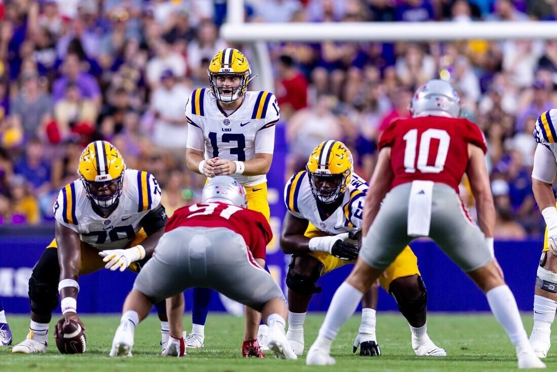 Garrett Nussmeier (6 TDs), No. 18 LSU Pull Away From Nicholls ...