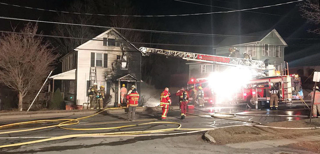 Fire damages house in Wellsboro News