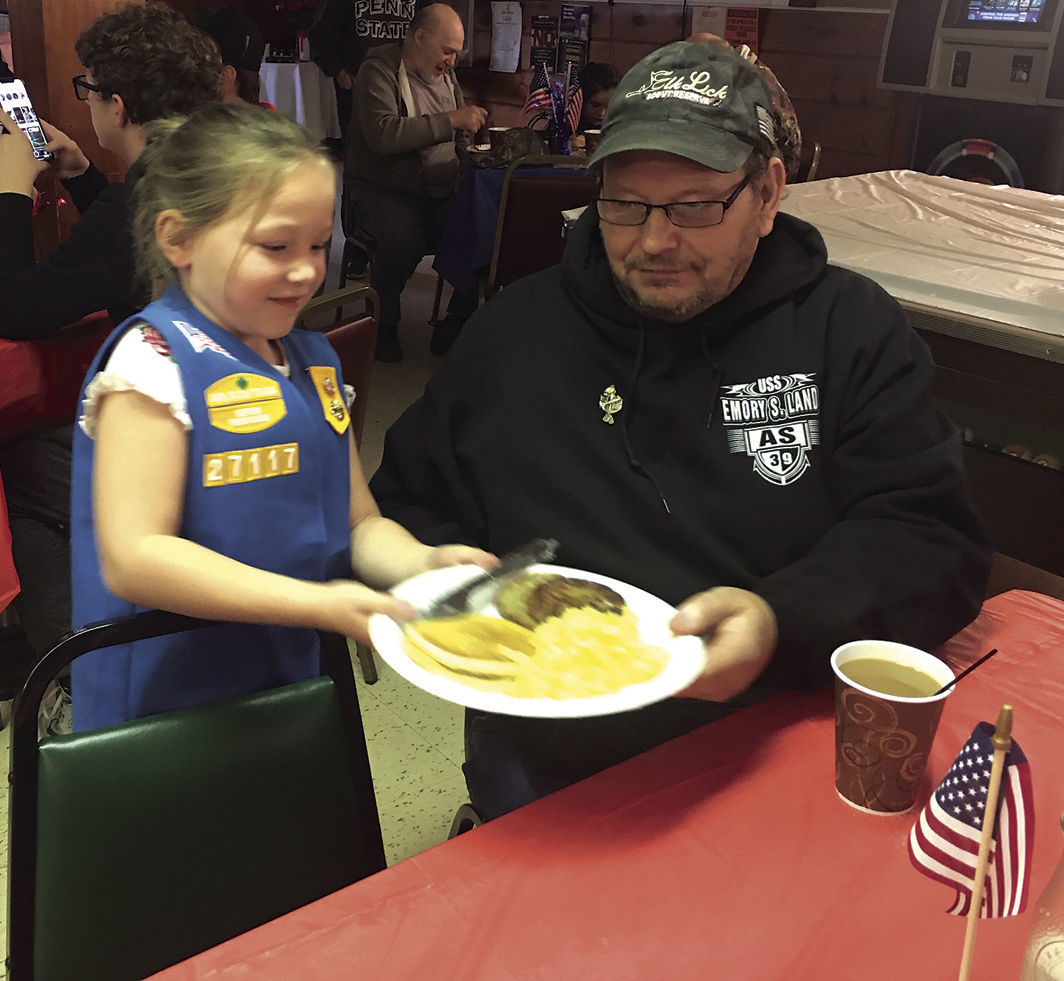 Vets honored at pancake breakfast