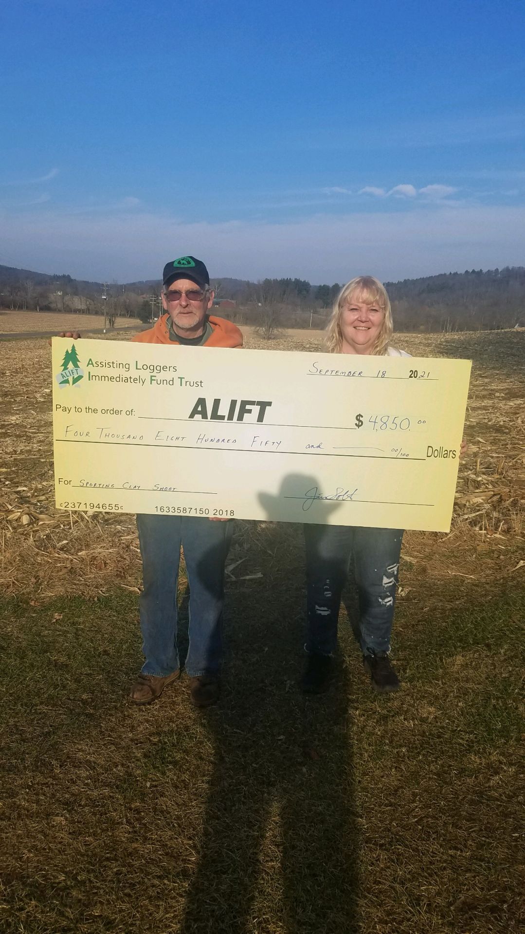 ALIFT supports logging accident victims