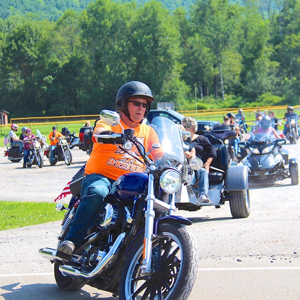 Motorcycle ride held in vet’s memory