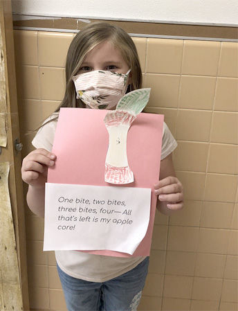 Blossburg’s first graders complete apple unit