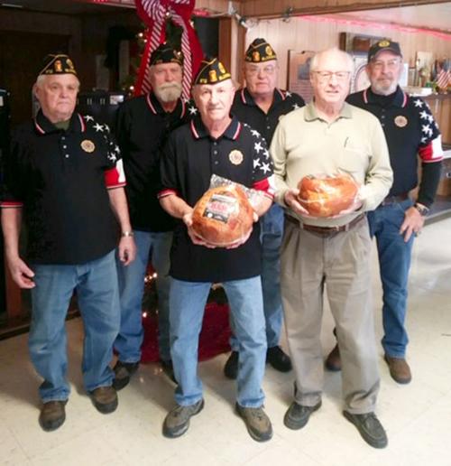 Donated hams go to veterans and those in need