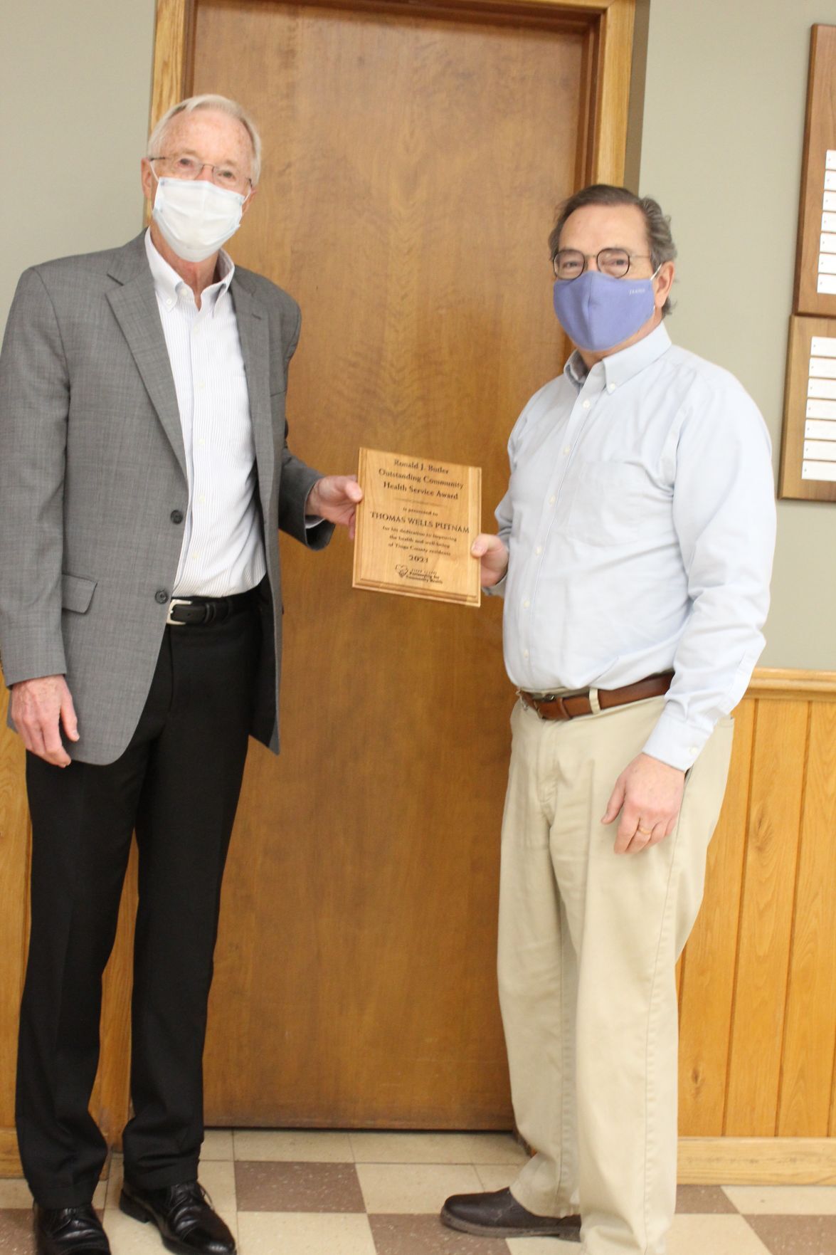 Putnam receives award from Tioga County Partnership for Community Health