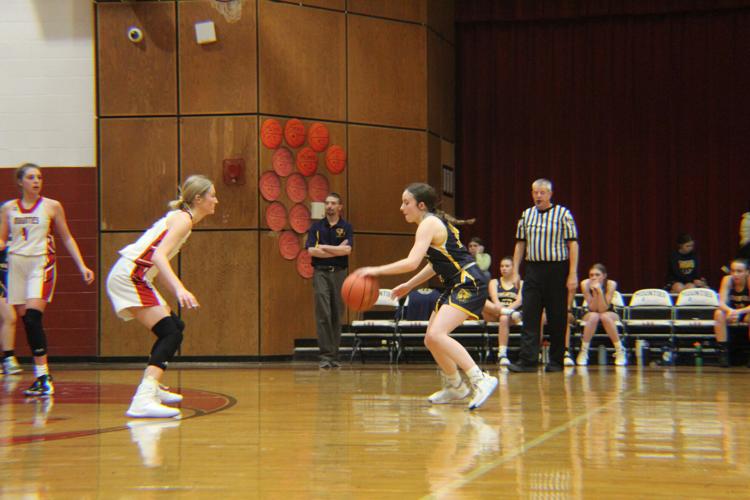 CV girls fall in final quarter to Sayre Basketball
