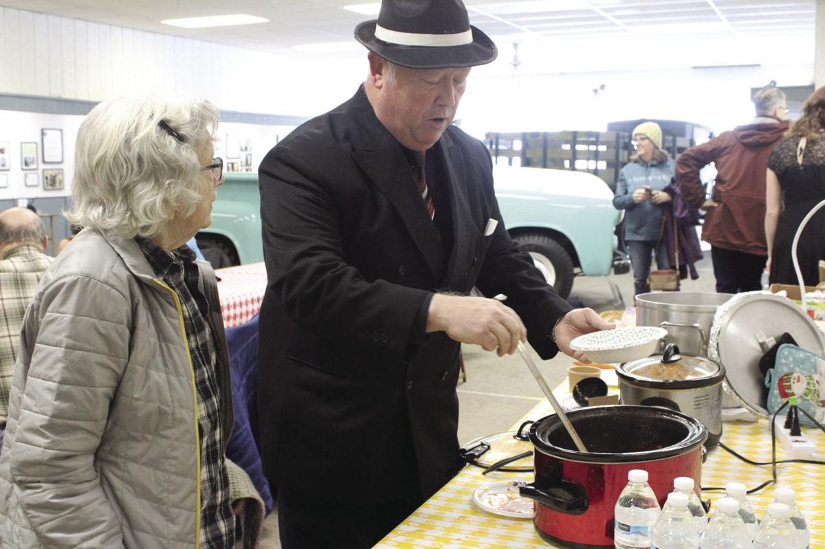 Serving up soup, entertainment