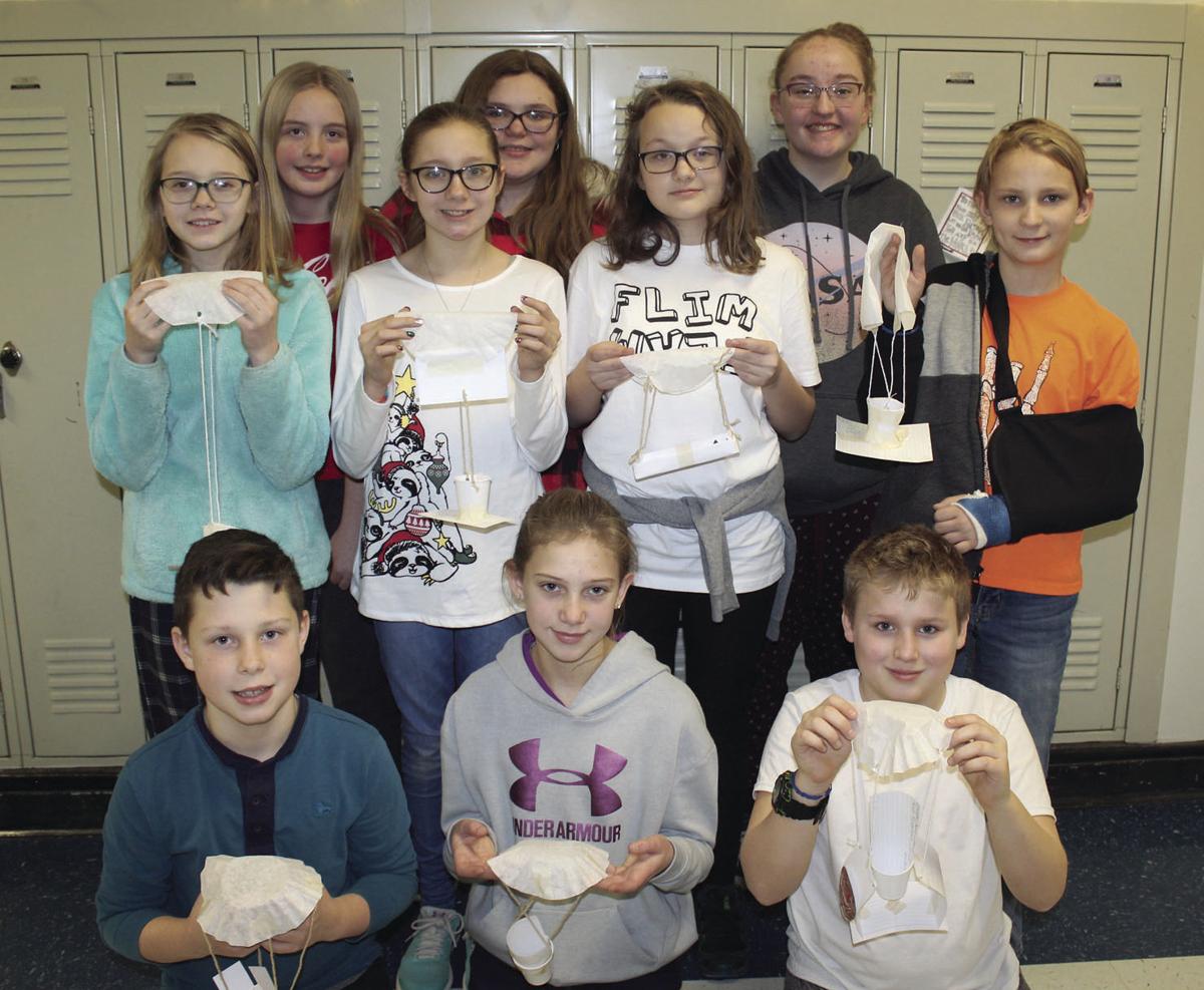 Science class lands Santa’s parachute