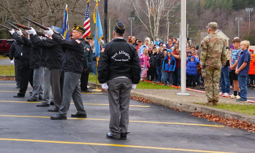 Port A elementary students honor veterans Local