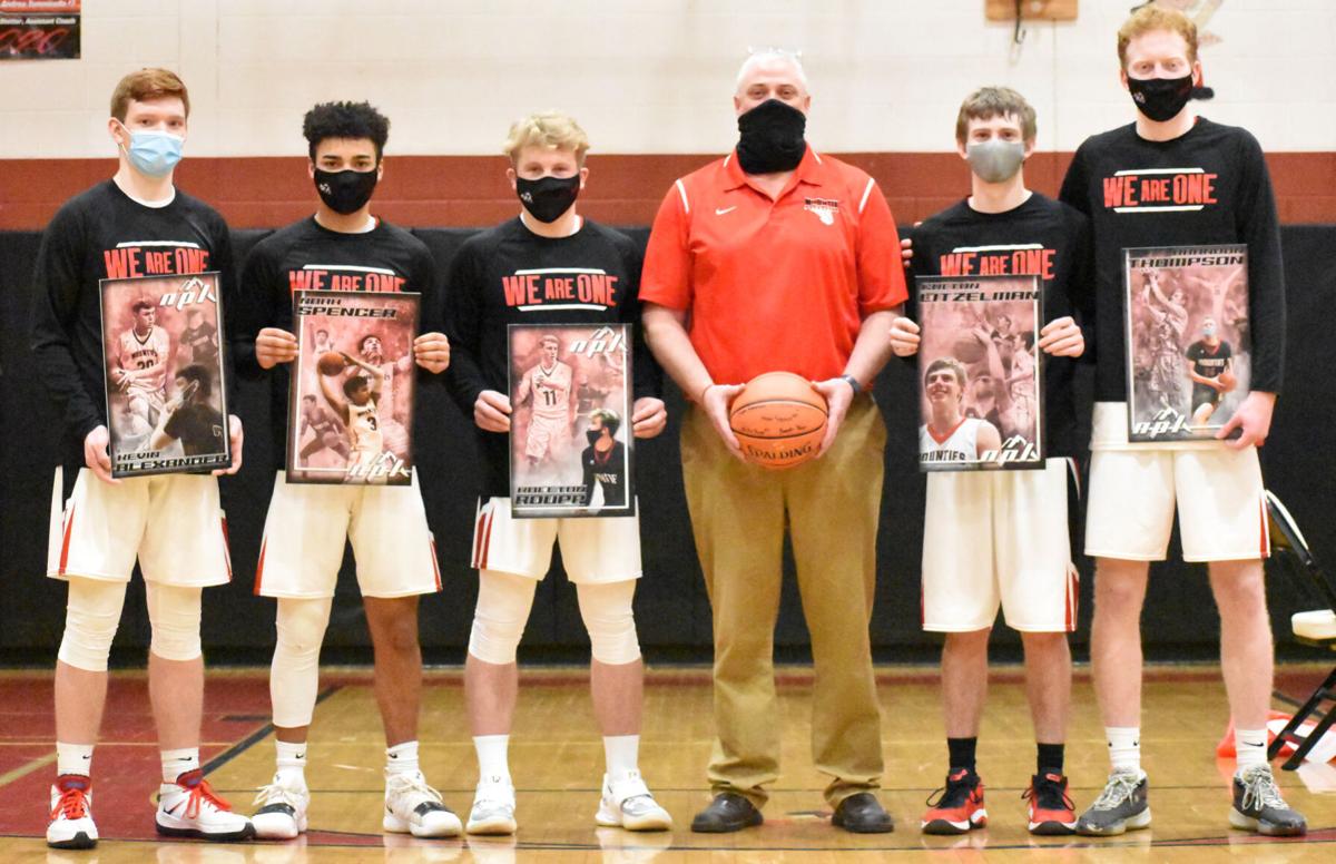 Seniors honored during NP-Liberty on senior night