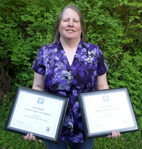 Sports writer wins awards