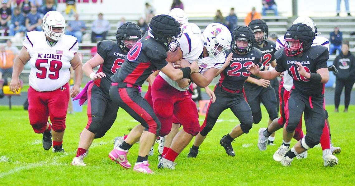 W-P bounces back, throttles BC Academy, 56-0