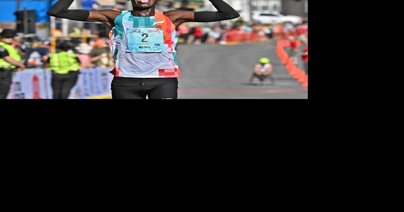 Alex Matata cruises to Boilermaker win; Tsigie Gebreselama sets women's open record