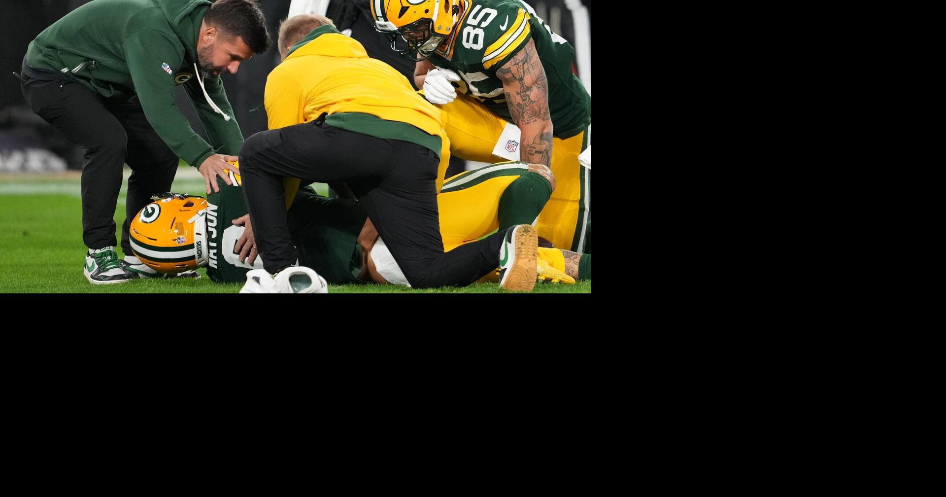 Packers' Christian Watson returns against Panthers after chest injury, hospital visit