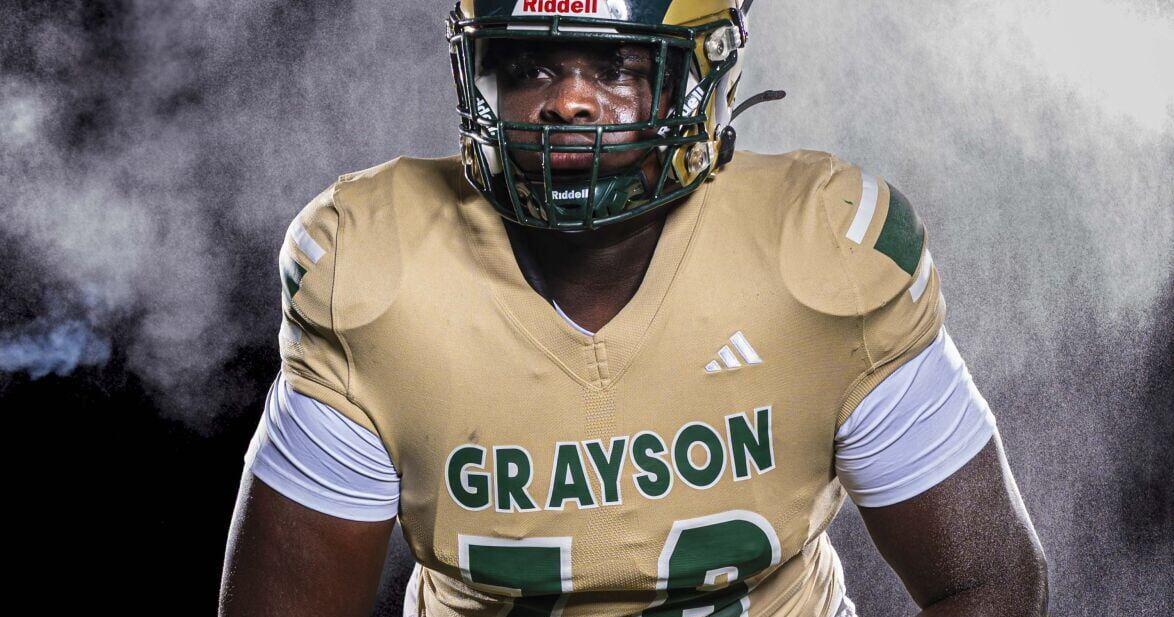 SUPER SIX FOOTBALL: Nebraska-bound Jordan Agbanoma anchors Grayson offensive line