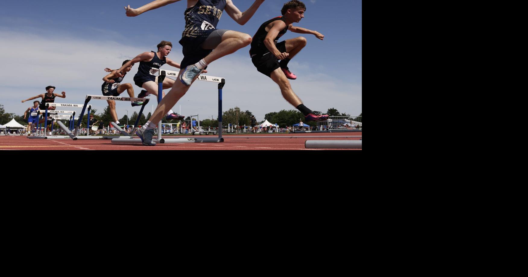 PHOTOS: Action from day one of the Class 1B/2B/1A state track meet in Yakima