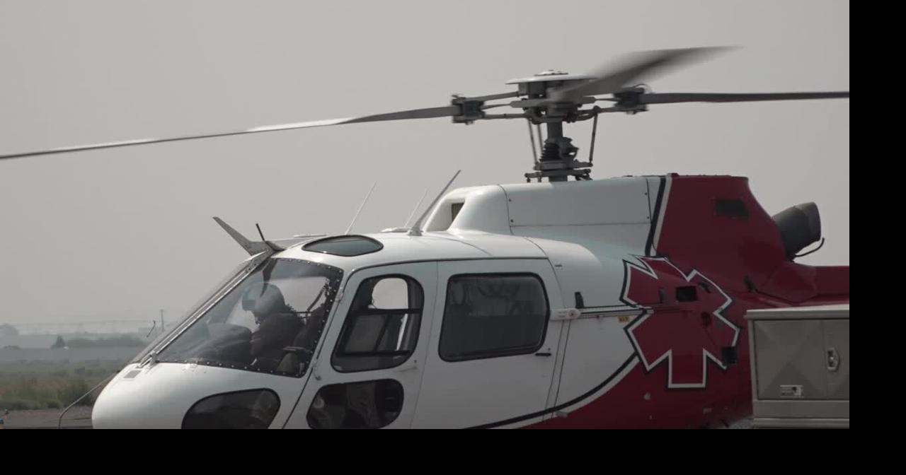 20 helicopters fly out of Madras as crews battle 3 Central Oregon wildfires