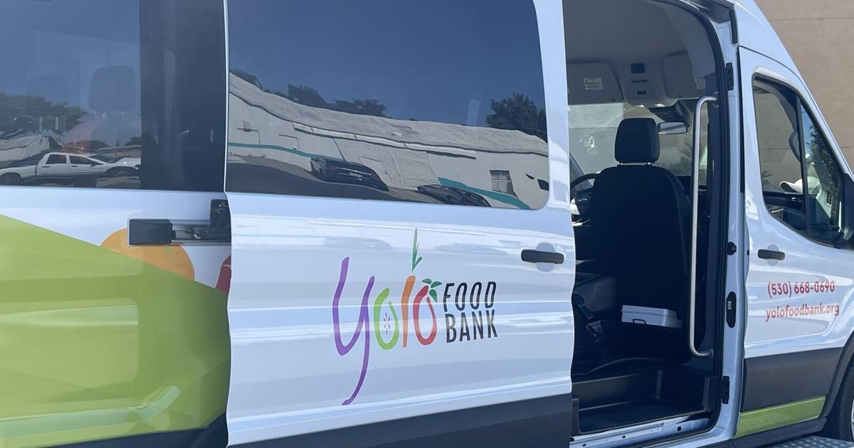 Yolo Food Bank acquires new electric harvest van with YSAQMD grant