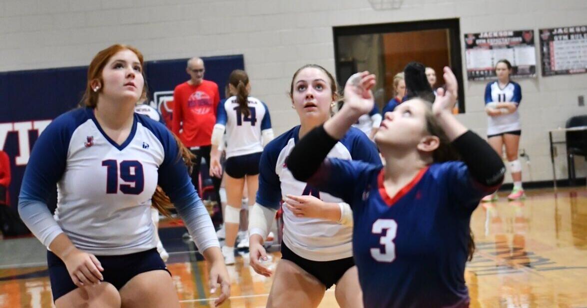 Volleyball vengeance: Lady Devils stop Strong Rock