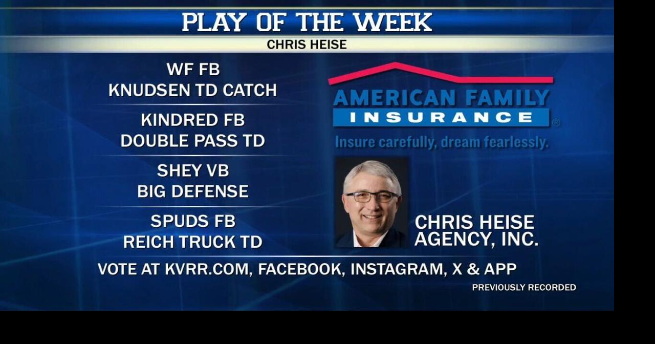 Time to vote for the Chris Heise Play of the Week