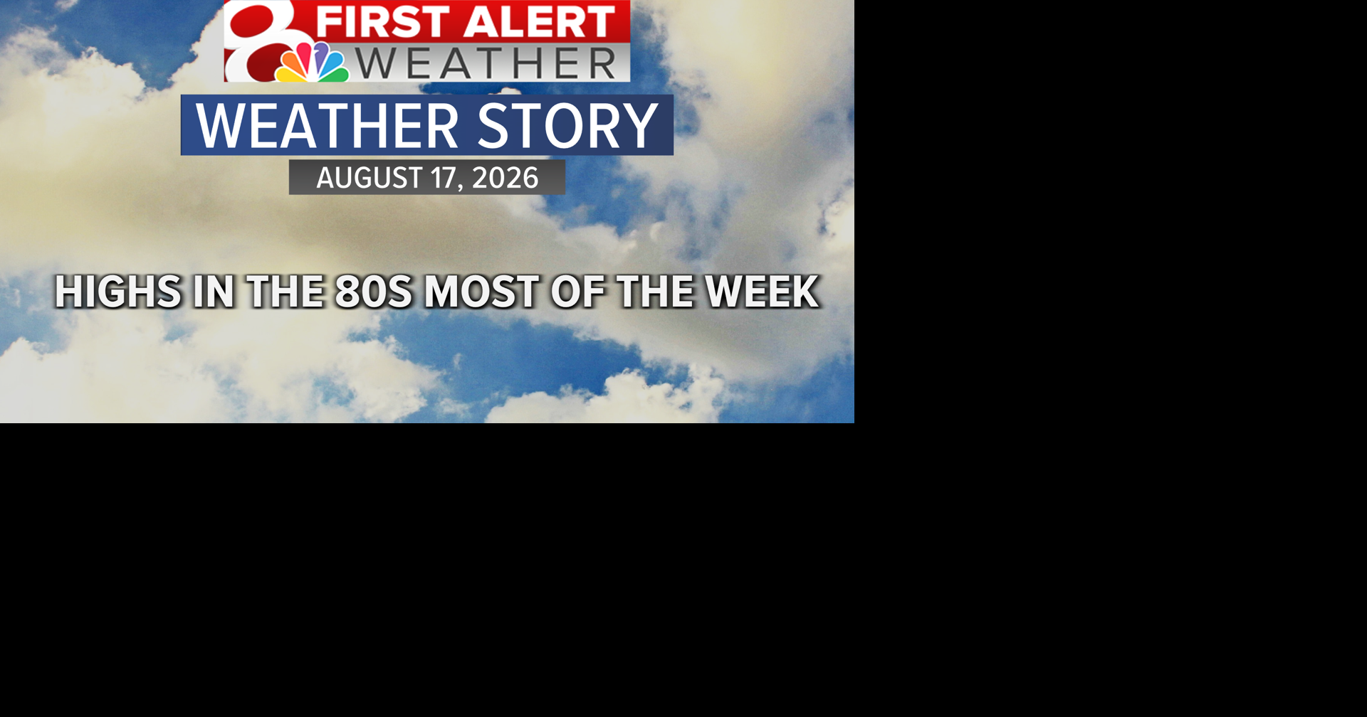 Forecast: Much cooler Monday after a cold front Sunday