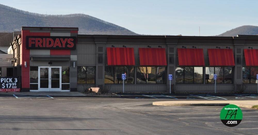 TGI Friday's restaurant closing
