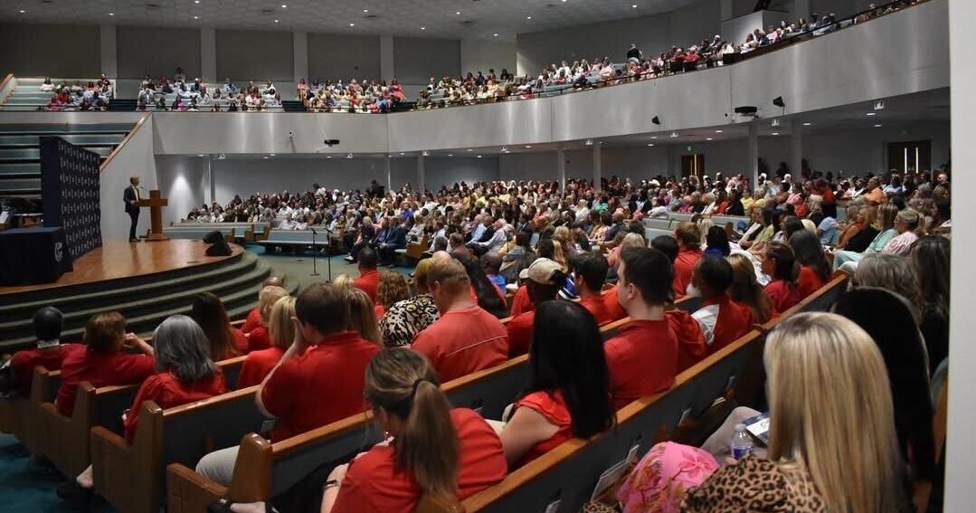 Calhoun County schools rally staff for the new academic year