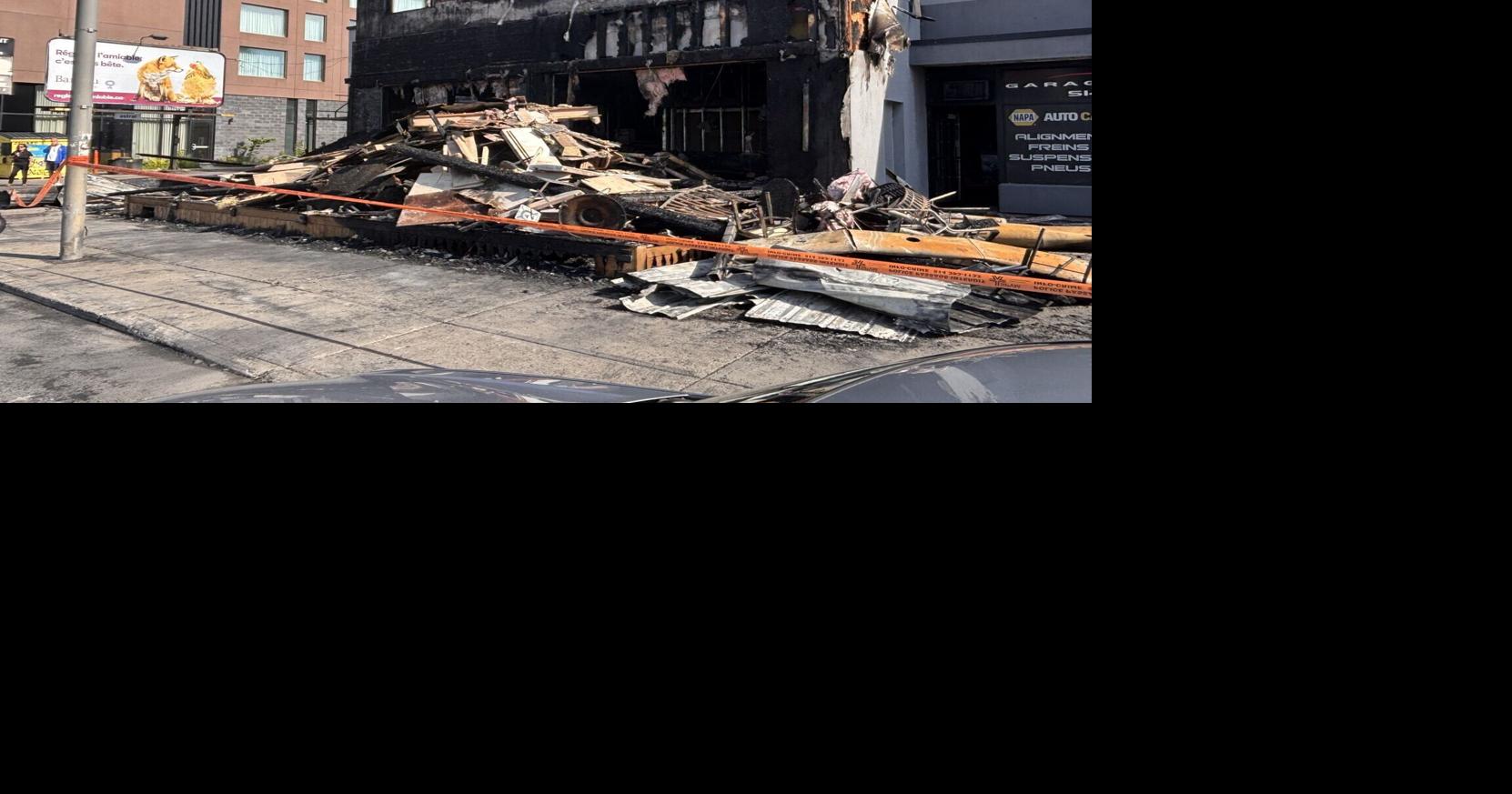 Montreal police looking into possible arson at Kosher restaurant Nöam on Decarie Boulevard