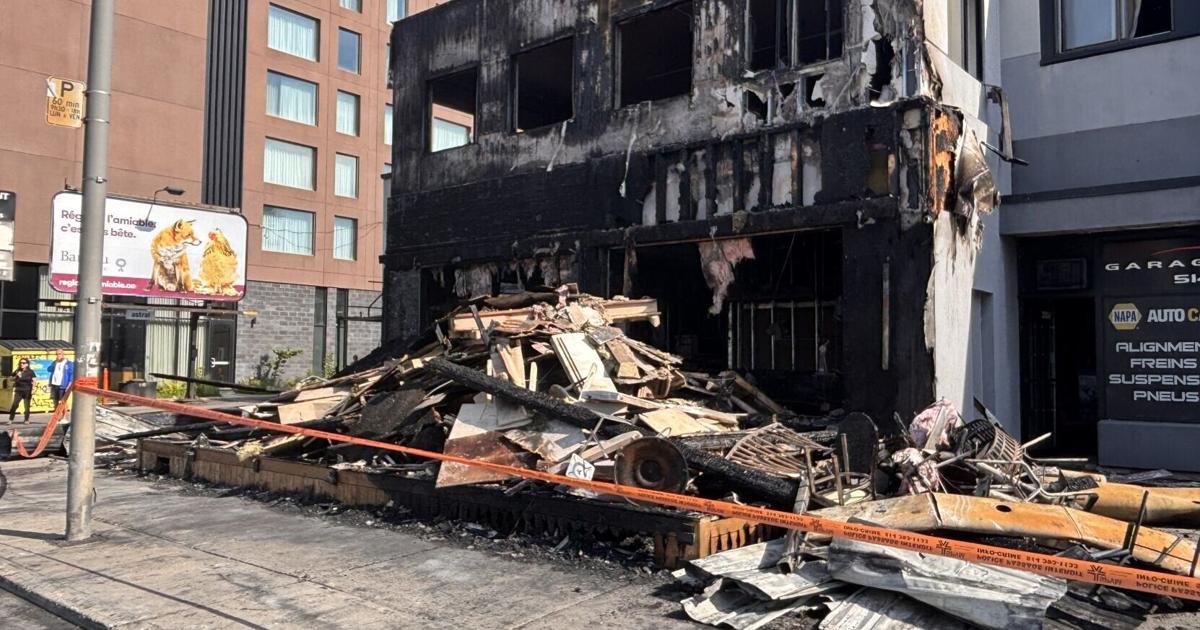 Montreal police looking into possible arson at Kosher restaurant Nöam on Decarie Boulevard