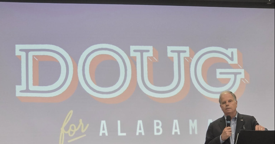 Doug Jones focuses on veterans' needs at Anniston town hall