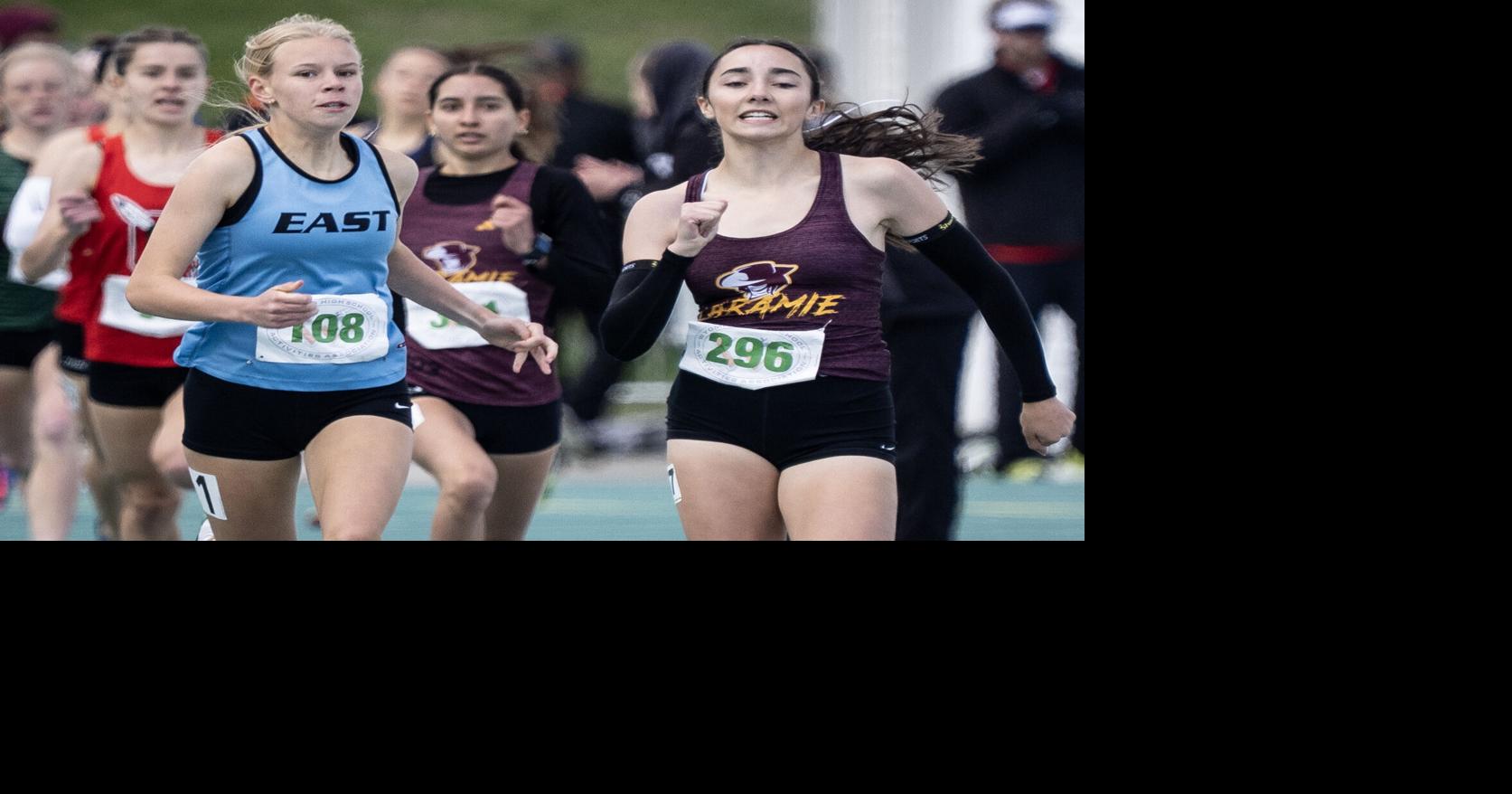 Laramie's Flynn Arnold, Lainey Berryhill sweep 4A 800 state titles
