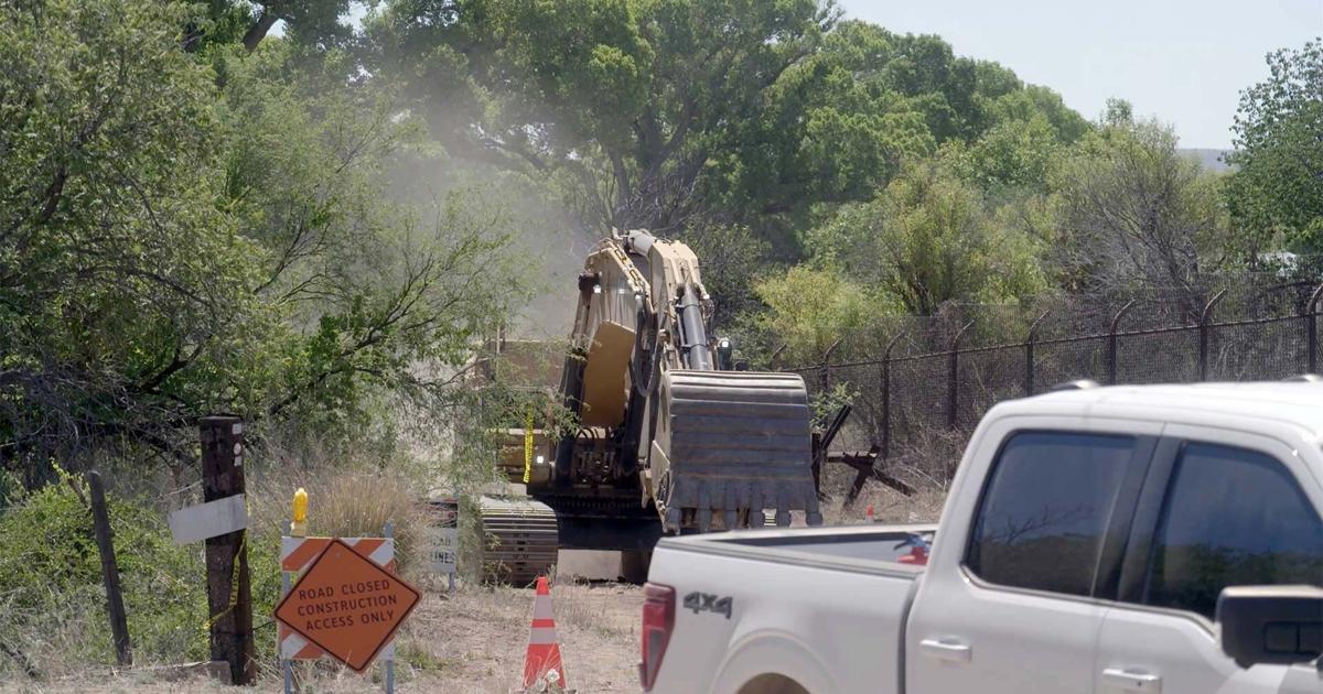 'A whole ecosystem': Border wall construction inches toward historic cottonwoods in Lochiel