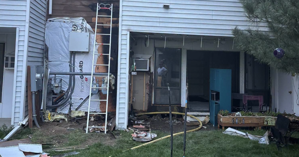 Residential fire in Campbell County displaces two people
