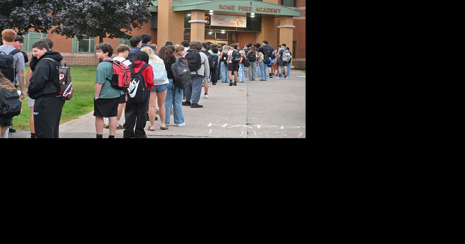 Rome Free Academy students return for new school year