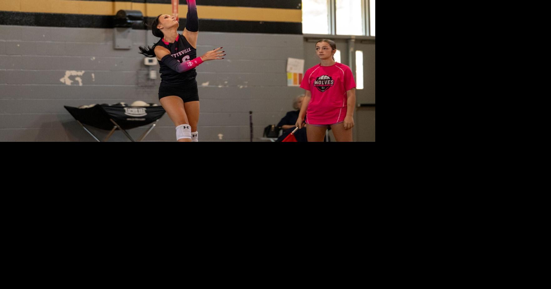 Fayetteville volleyball outplays ASD behind Kelley's 12 aces