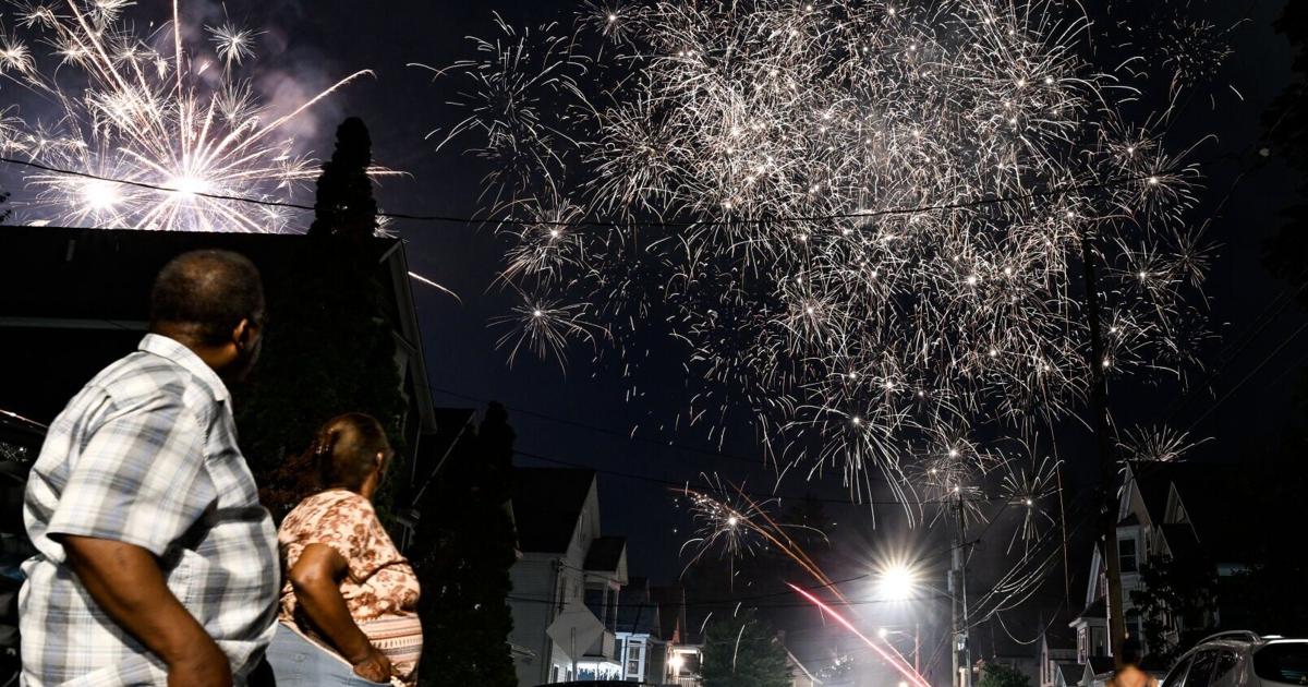 Photos: July Fourth Fireworks across the city of Schenectady