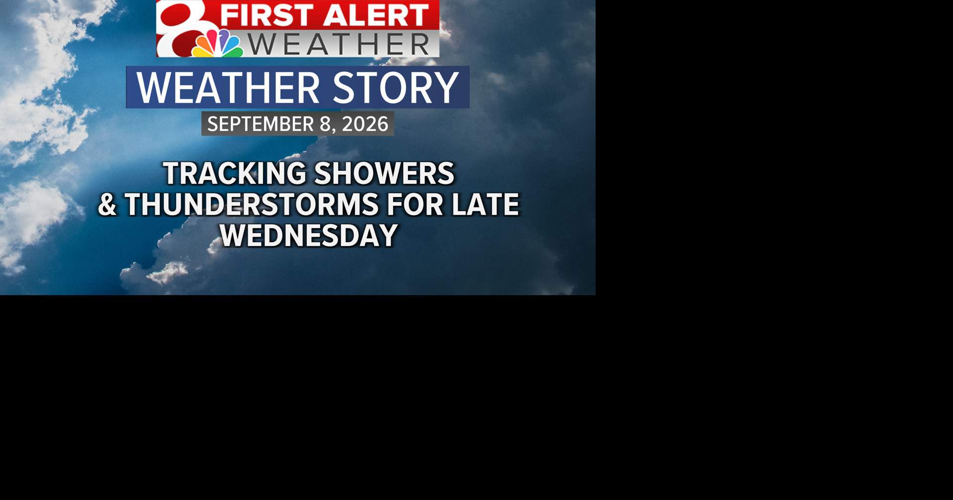 Forecast: A cold front will bring rain chances late Wednesday