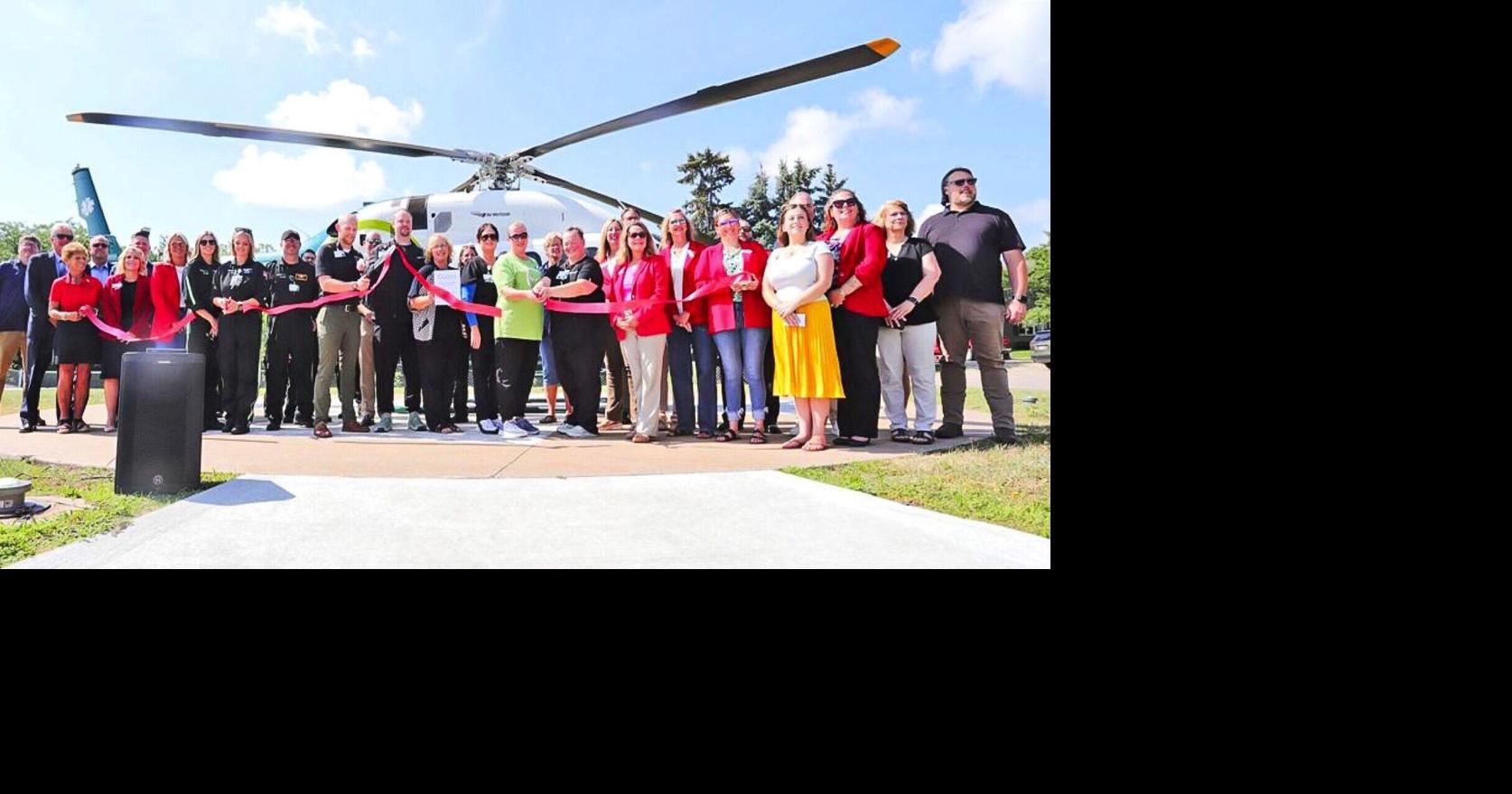 MercyOne celebrates helicopter and patient shuttles
