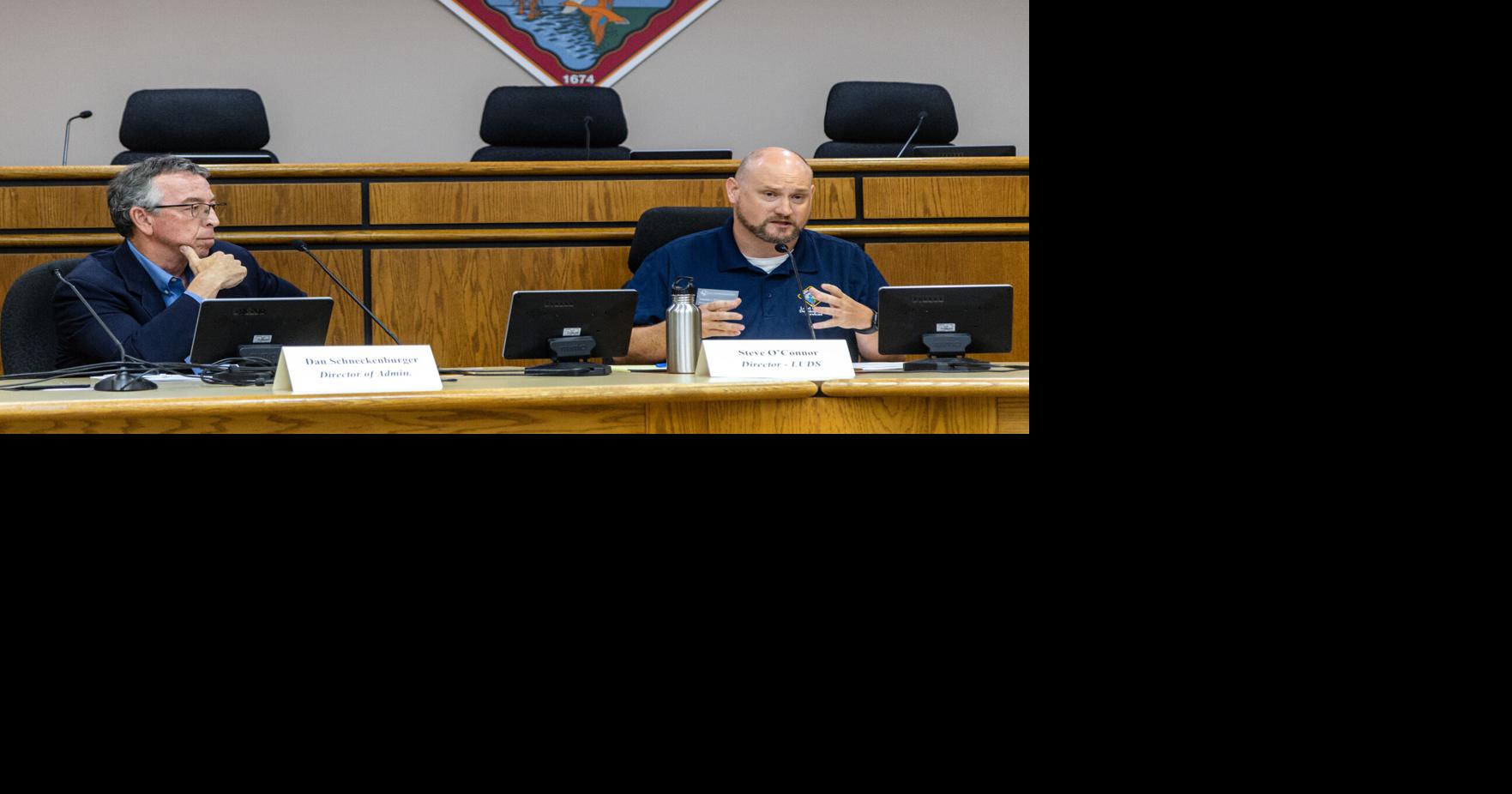 Residents question county officials over controversial Aston Pointe project