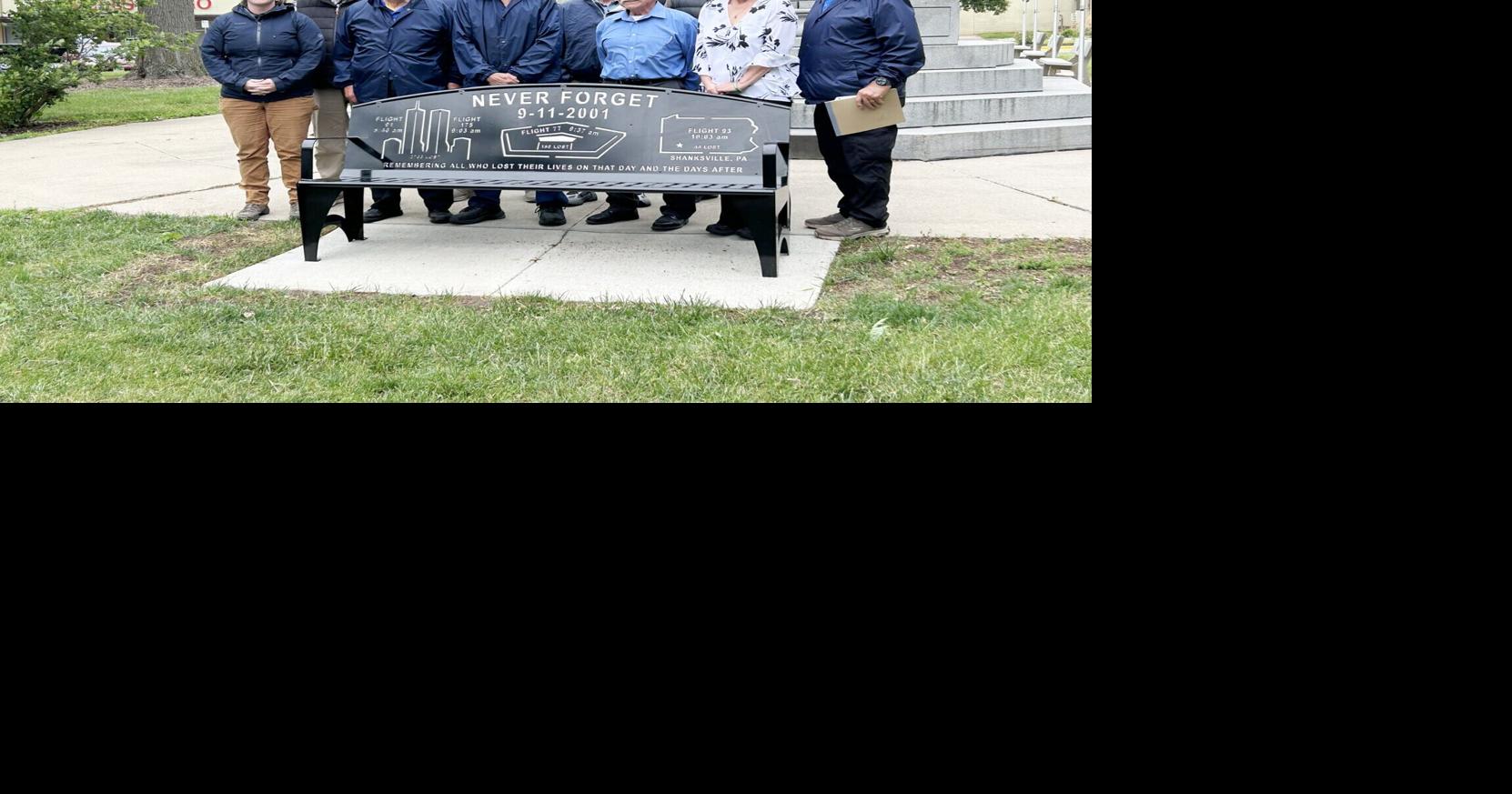 9-11 Bench Dedication set for Sept. 11