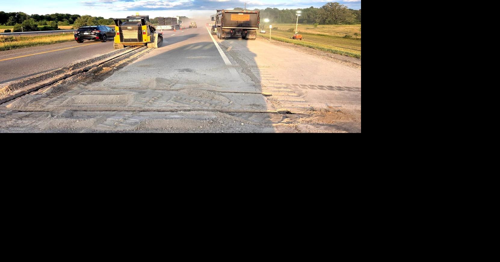 Thruway road work continues in region; multi-million projects underway from Syracuse to Victor