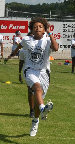 PHOTOS: Derrick Ansley hosts football camp at Tallassee