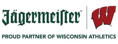 Jägermeister and Wisconsin Athletics Logo