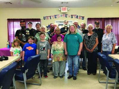 Dixie Bikers donate to Eclectic senior center